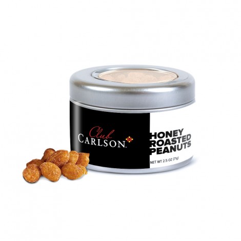 Honey Roasted Peanuts Snack Tin