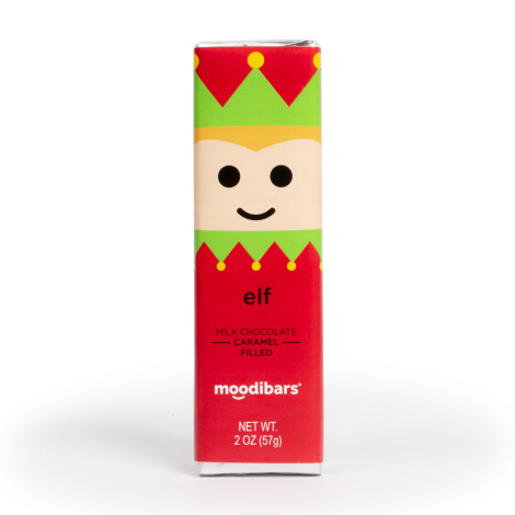 *Seasonal*Moodibars® ELF Caramel Filled Milk Chocolate (1.75oz)