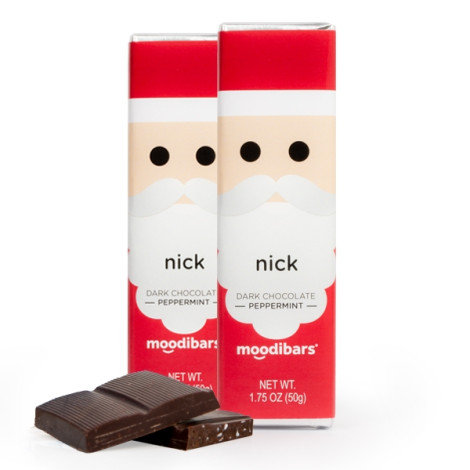 *Seasonal* NICK - Dark Peppermint Chocolate Bar (1.75oz)