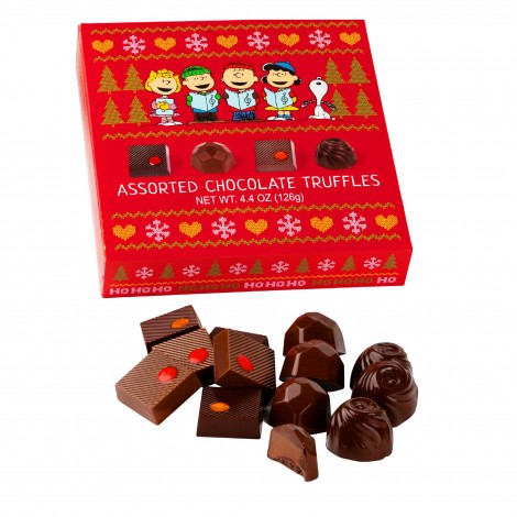 Christmas Peanuts Truffle Box