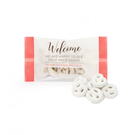 Welcome Yogurt Covered Pretzels Gourmet Snack Bag