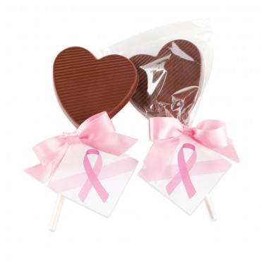 BCA Chocolate Heart Lollipop