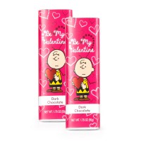 Valentine's Day Peanuts 1.75 oz Dark Chocolate Bar - Charlie Brown