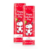 Valentine's Day Peanuts 1.75 oz Milk Chocolate Bar - Woodstock & Snoopy