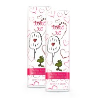 Valentine's Day Peanuts 1.75 oz Milk Toffee Pretzel Bar - Woodstock