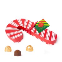 Holiday Candy Cane Gift Box