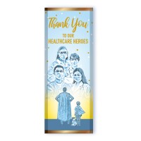 Healthcare Heroes 1.75 oz Milk Toffee Crunch Chocolate Bar