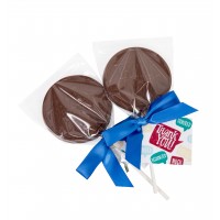 "Thank You" Chocolate Lollipops